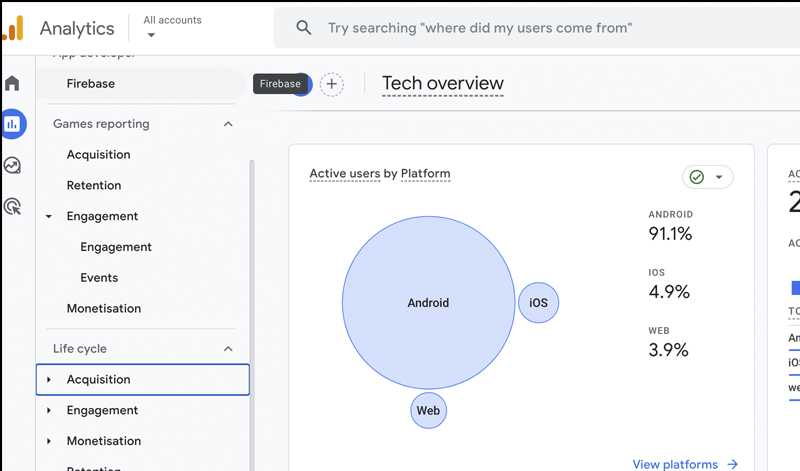 تحليل أداء الأجهزة المستخدمة